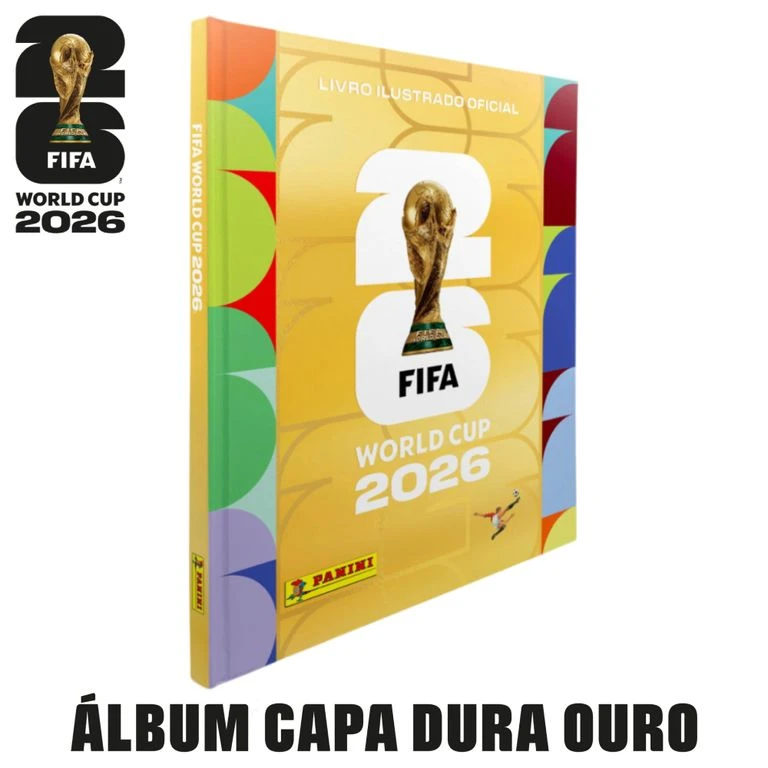 Album-de-Figurinhas-Copa-do-Mundo-2026-Capa-Dura-Ouro-FIFA-Word-Cup